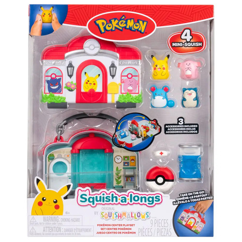 Pokémon center playset - pokémon,